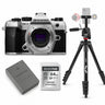 OM SYSTEM OM-5 Mark II Silver Holiday Kit