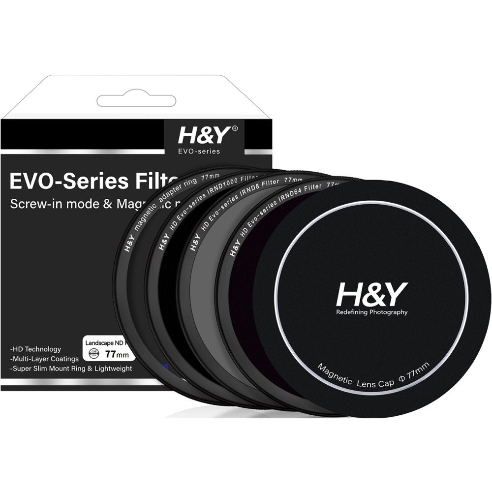 H&Y HD EVO Kit di filtri ND per paesaggi da 82mm