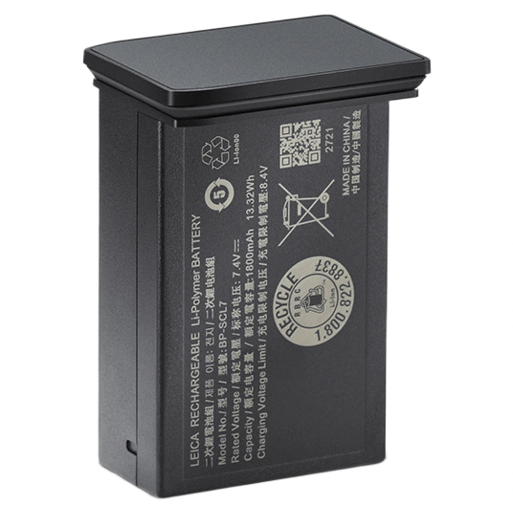 Leica 14745 Batteria BP-SCL7 Metal Grigio Paint Finish