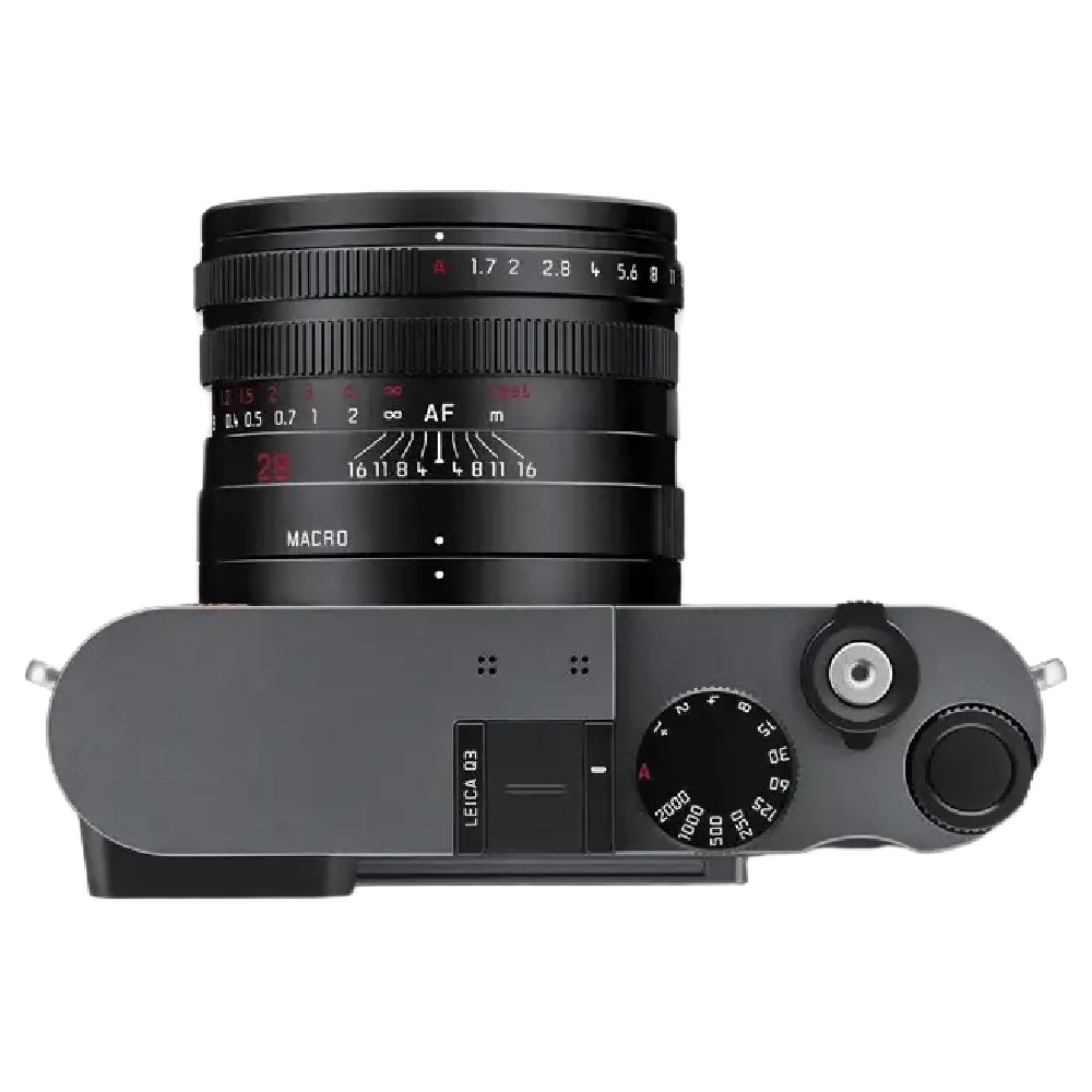 Leica 19210 Q3, Metal Gray Paint Finish