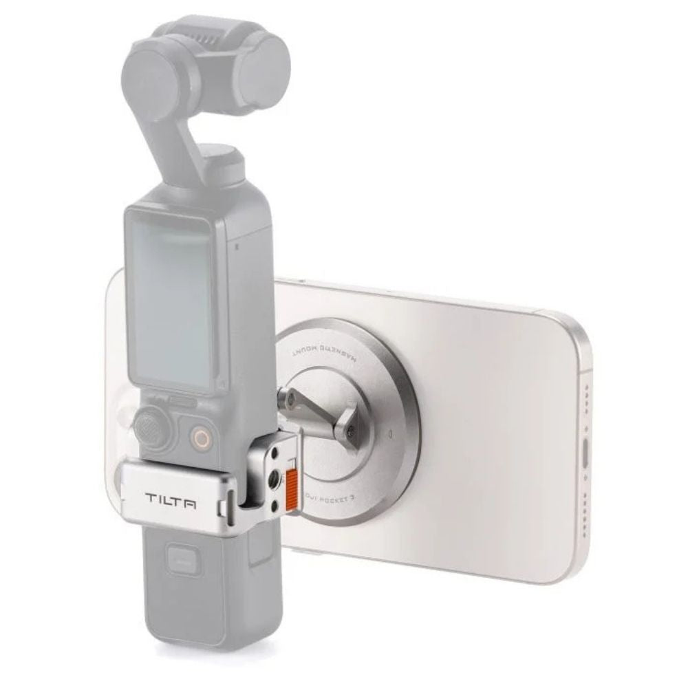 Magnetic Accessory Mounting Kit per DJI Osmo Pocket 4 - Titanium Bianco
