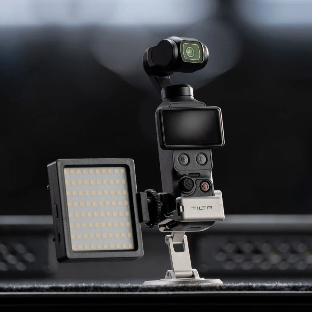 Magnetic Accessory Mounting Kit per DJI Osmo Pocket 4 - Titanium Bianco