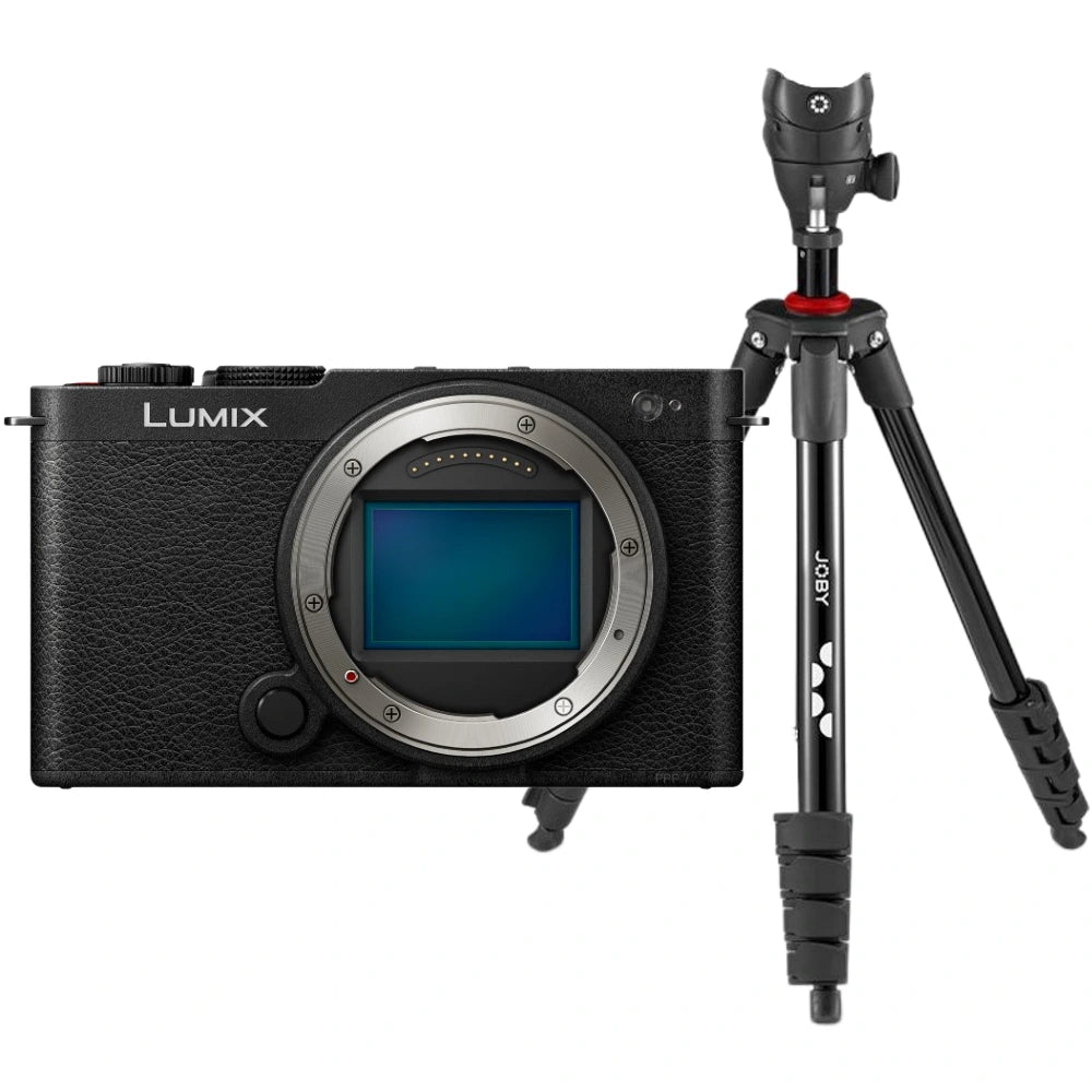 Panasonic Lumix S9 Corpo Jet Nero + Joby Action Treppiede