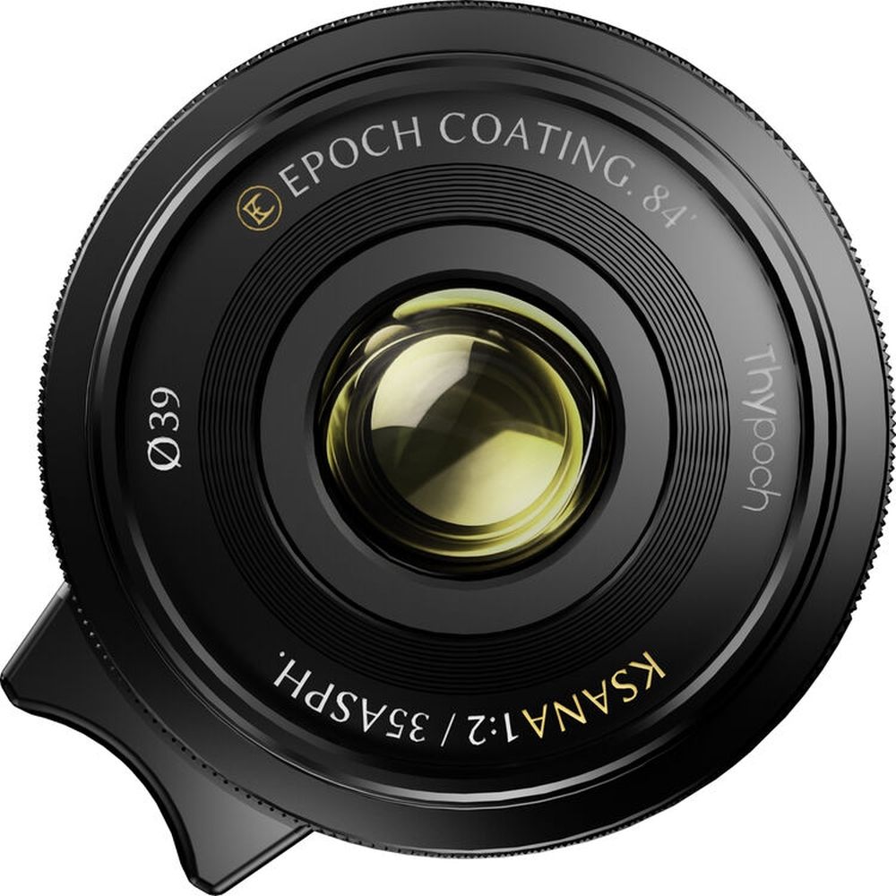 Thypoch Full-frame Ksana 35mm f/2 ASPH. Leica M, vernice nera