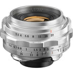Thypoch Ksana 21mm f/3.5 con paraluce Leica M, argento