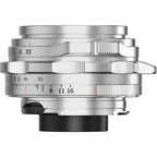 Thypoch Ksana 21mm f/3.5 con paraluce Leica M, argento