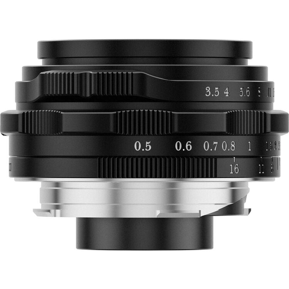 Thypoch Ksana 21mm f/3.5 con paraluce Leica M, nero