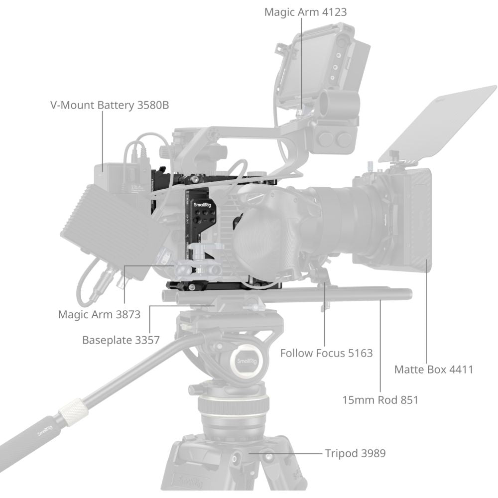 Kit gabbia SmallRig 5801 per Sony FX6