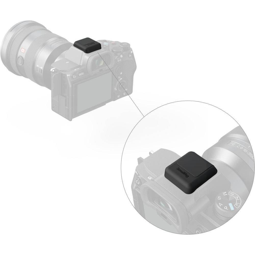 Copertura per slitta a contatto caldo SmallRig 6247 per Sony (2 pezzi, completamente nera)