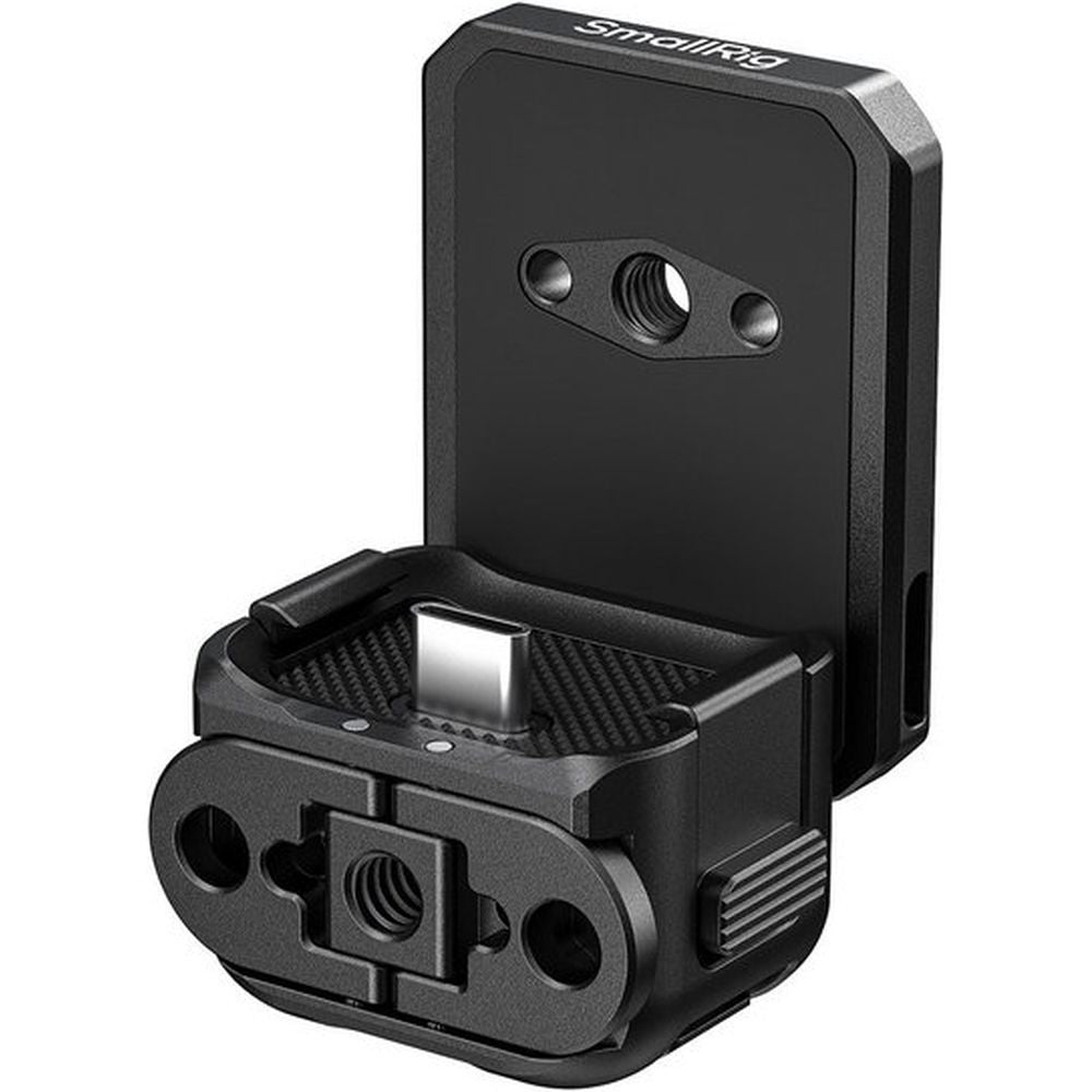 SmallRig 6359 Quick Release Attachable Backplate Support (with USB-C port) for DJI Osmo Pocket 4 & 3