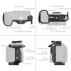 Kit gabbia a sgancio rapido SmallRig 6381 "HawkLock" per Canon EOS R6 V