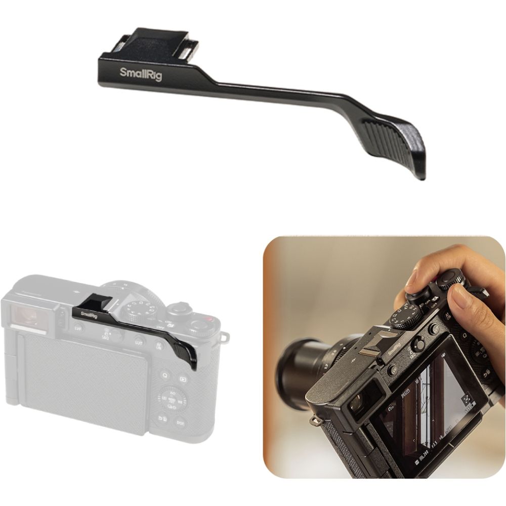 SmallRig 5702 Thumb Grip for Panasonic LUMIX L10, black