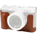 Custodia a mezza pelle SmallRig 5699 per Panasonic LUMIX L10, marrone