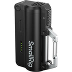 Kit caricabatterie SmallRig 6091 con 2 batterie 21700 da 5000 mAh, colore nero.