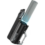 Kit caricabatterie SmallRig 6091 con 2 batterie 21700 da 5000 mAh, colore nero.