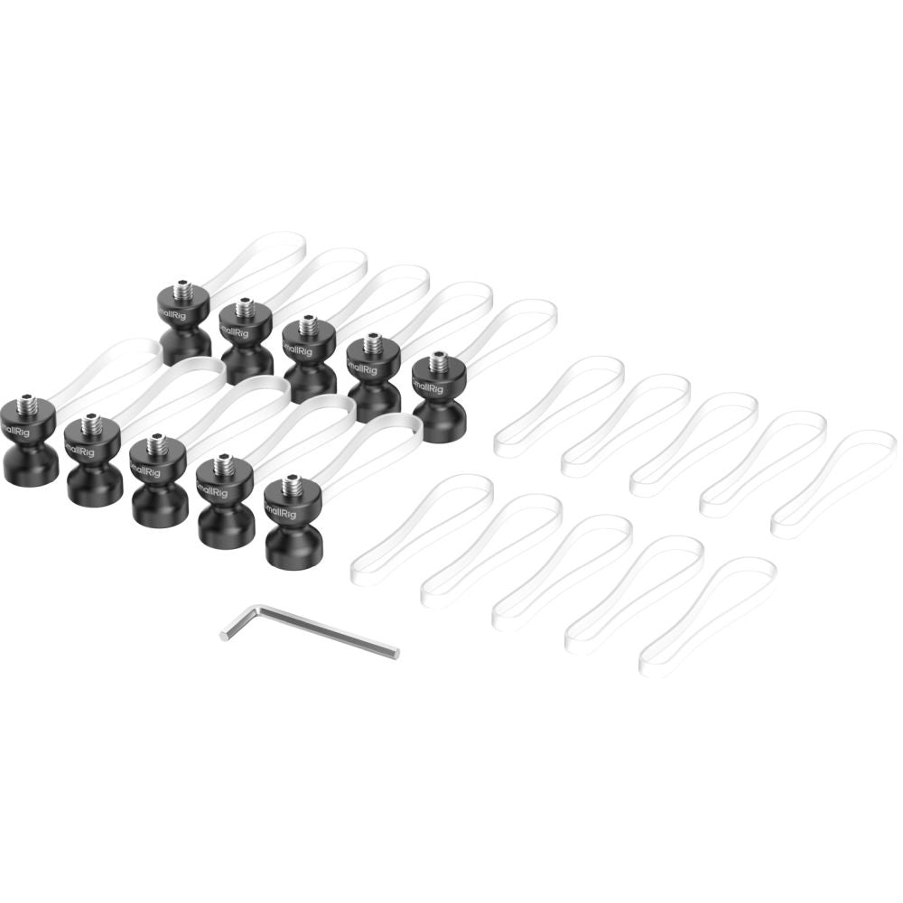 Morsetto per cavi SmallRig 6527 (10 pezzi, nero)