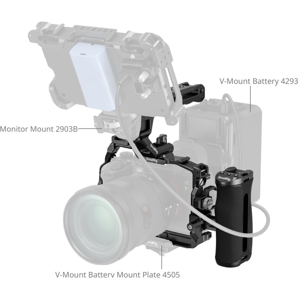 Kit di gabbia avanzata SmallRig 6704 per Sony Alpha 7R VI