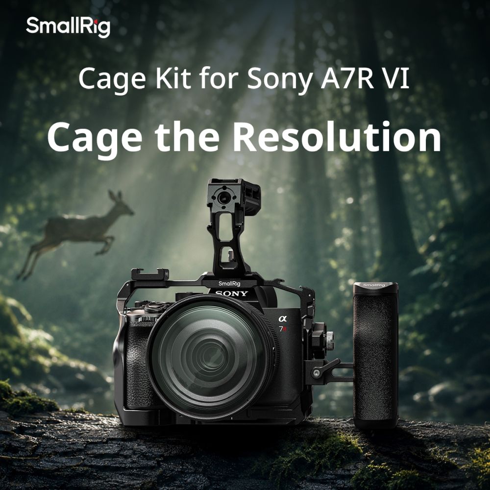 Kit di gabbia avanzata SmallRig 6704 per Sony Alpha 7R VI