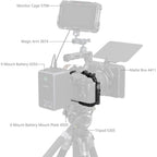 Gabbia a sgancio rapido SmallRig 6702 "HawkLock" per Sony Alpha 7R VI
