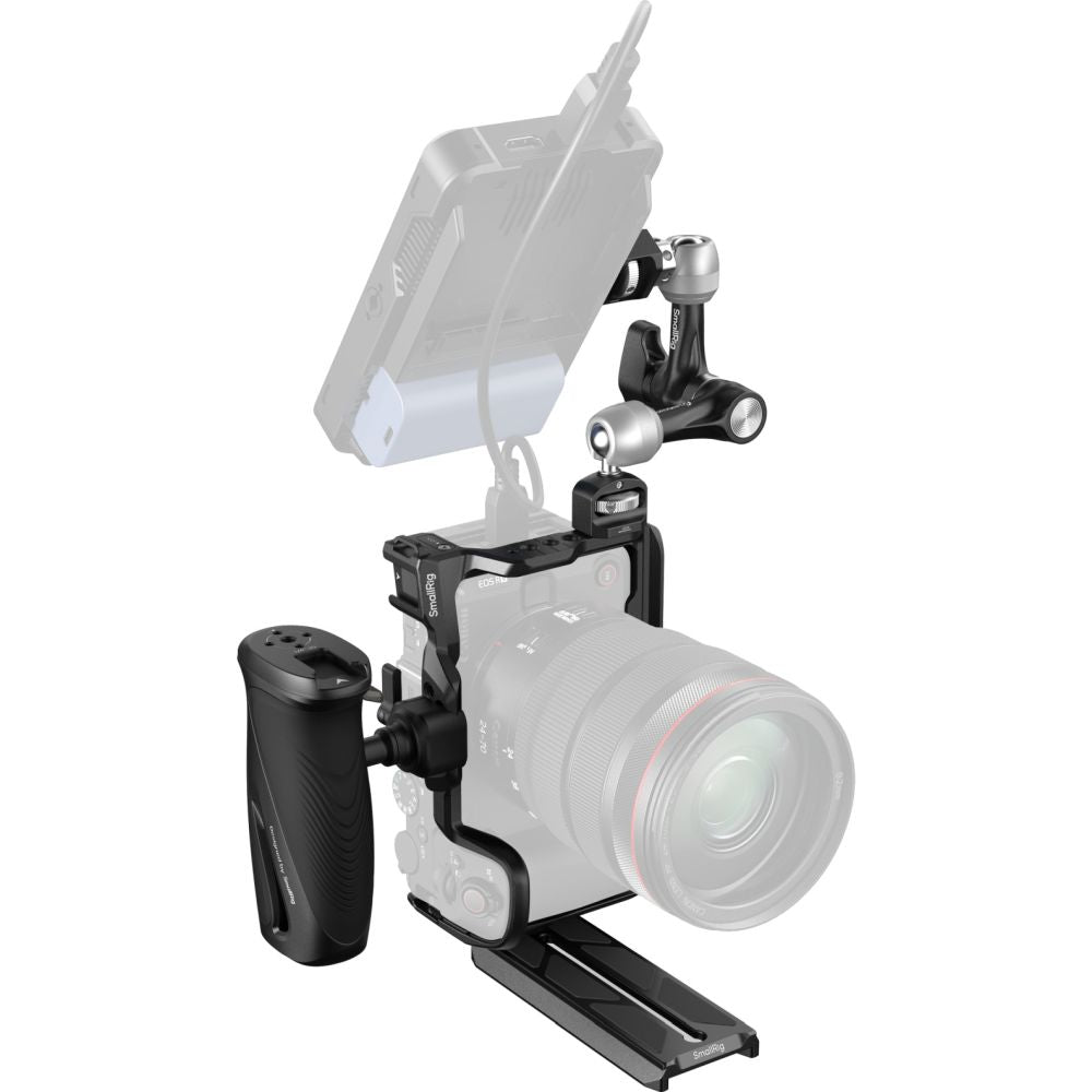 Kit gabbia di ripresa verticale a sgancio rapido SmallRig 6382 "HawkLock" per Canon EOS R6 V