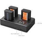 Kit batteria SmallRig 6019 per fotocamera Sony NP-FW50