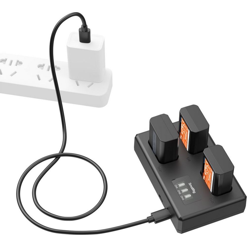 Kit batteria SmallRig 6019 per fotocamera Sony NP-FW50