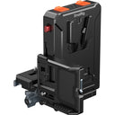 Adattatore per batteria V-Attacco con gestione intelligente dell'alimentazione SmallRig 5899 (compatibile con piastra a sgancio rapido Arca-Swiss)