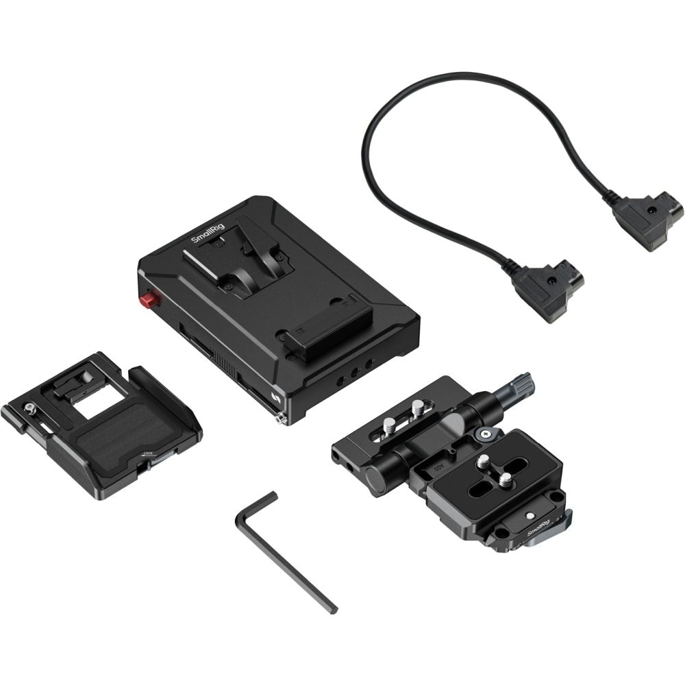 Adattatore per batteria V-Attacco con gestione intelligente dell'alimentazione SmallRig 5899 (compatibile con piastra a sgancio rapido Arca-Swiss)