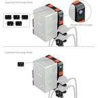 Piastra adattatrice per batteria V-Attacco con gestione intelligente dell'alimentazione SmallRig 5881 (con morsetto a doppia asta da 15mm)