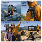 Ulanzi MT55 SnapGo Mini Selfie stick Tripod (1/4" Mount)