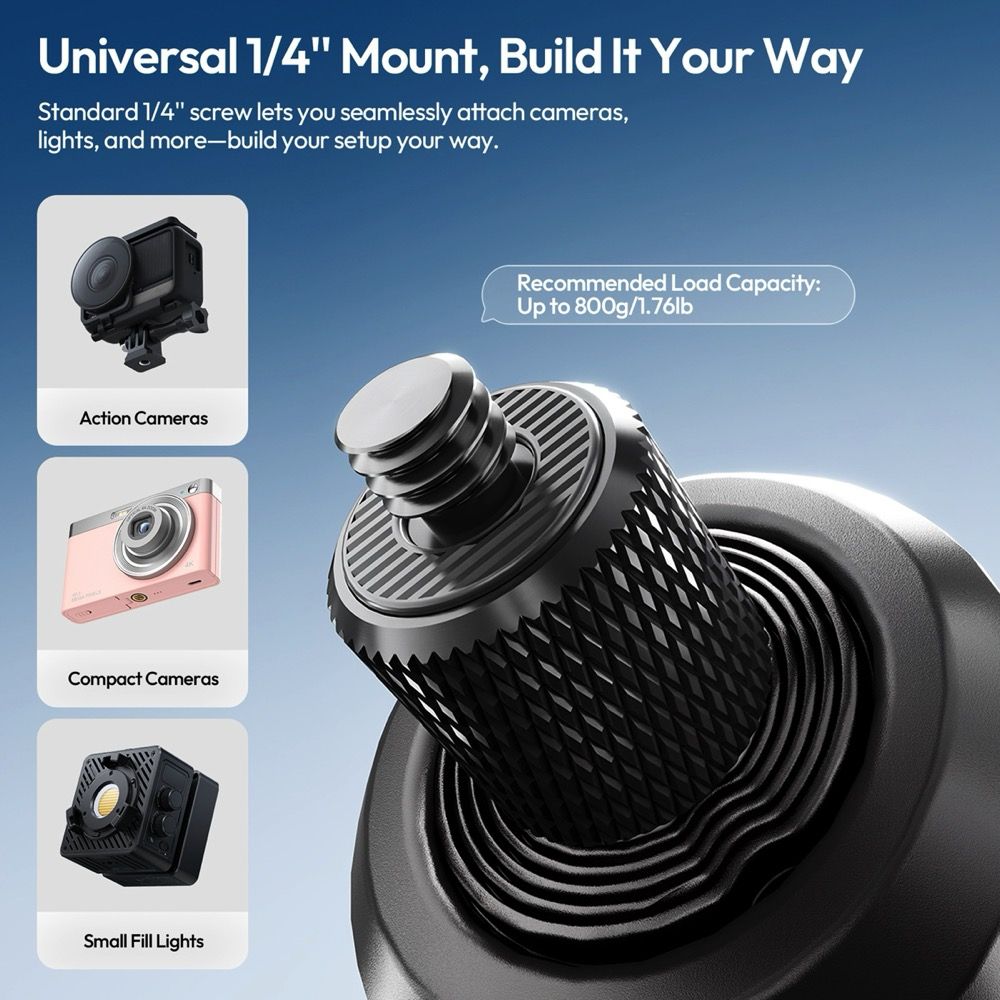 Ulanzi TT91 Auto Open Extension Pole (1/4" Mount)