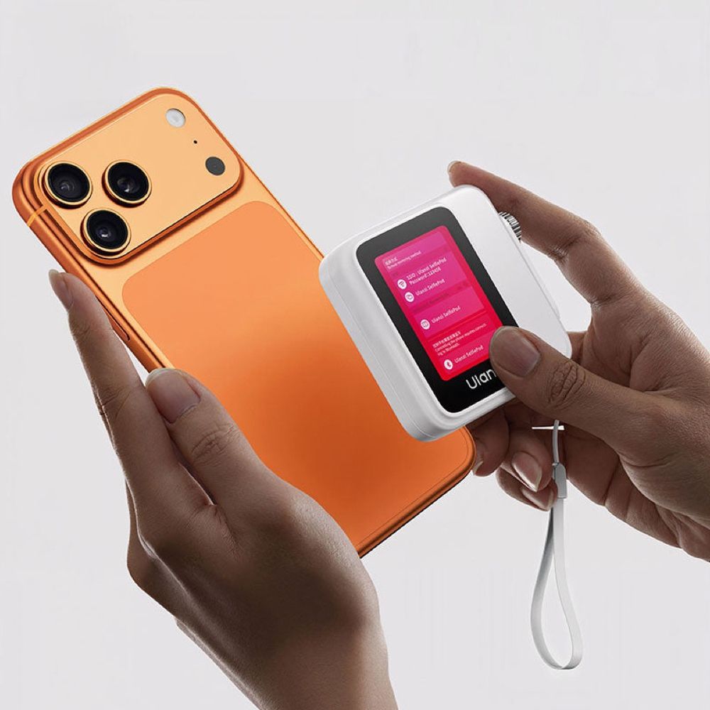Schermo per selfie magnetico wireless Ulanzi VM02 - Rosso