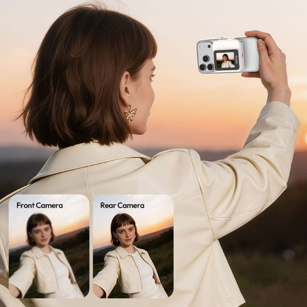 Schermo per selfie magnetico wireless Ulanzi VM02 - Bianco