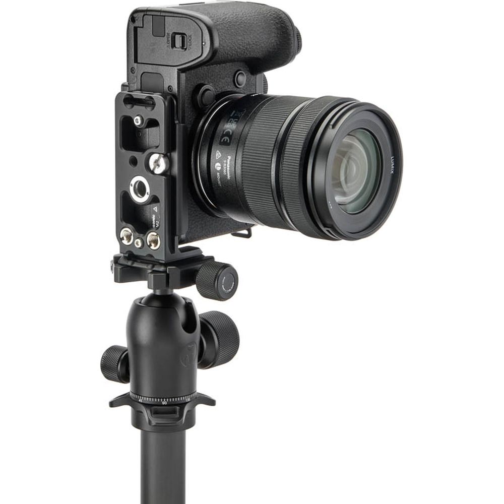 Staffa a L dedicata 3 Legged Thing PAIGE QD compatibile con Lumix S5 II e G9 II Darkness