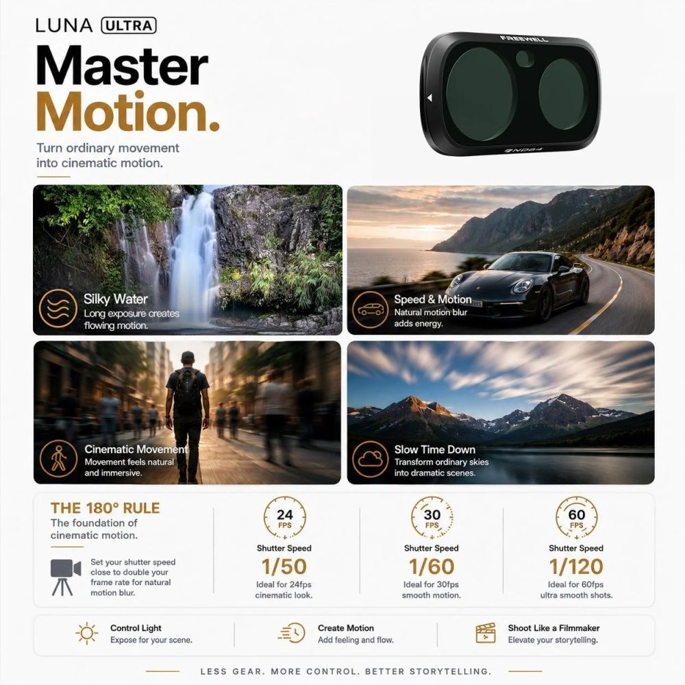 Freewell Insta360 Luna Ultra Filtri - Uso quotidiano - Confezione da 4