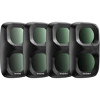 Freewell Osmo Pocket 4P Filters - Standard day - 4Pack - Black