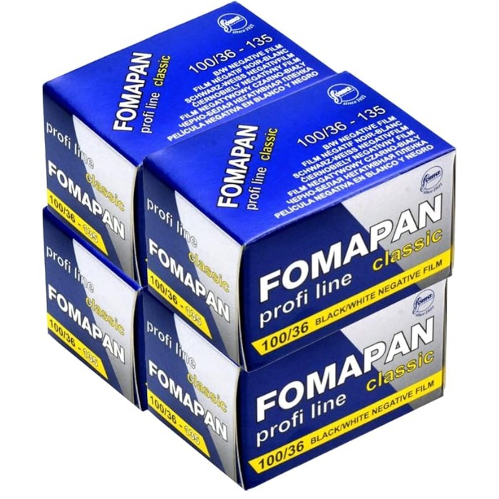 Fomapan Classic 100 135/36 4-piece film box
