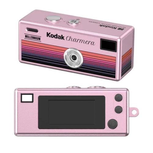 Kodak Charmera Keychain Digital Camera - Millennium Edition + 16GB MicroSD Card