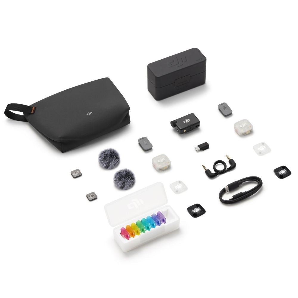 DJI Mic Mini 2S (2 TX + 1 RX + Charging Custodia)