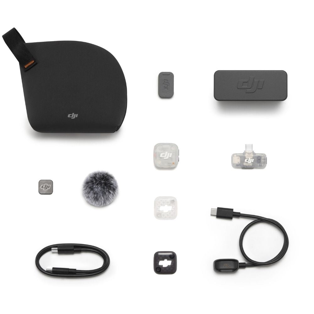 DJI Mic Mini 2S (1 TX + 1 Mobile RX + Charging Custodia)