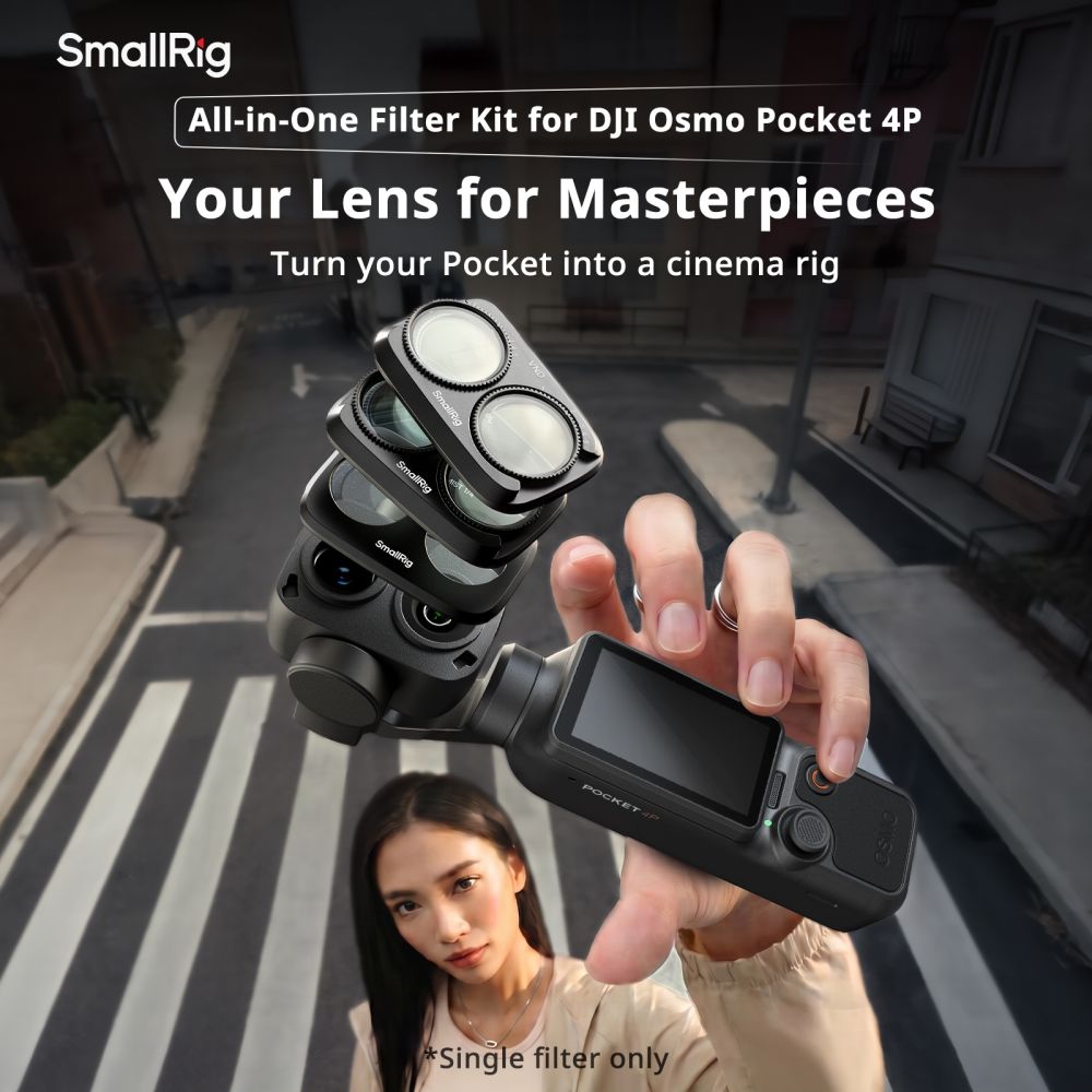 SmallRig 6649 Filter Kit for DJI Osmo Pocket 4P