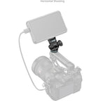 SmallRig 6313 Monitor Support per Horizontal & Vertical Shooting con Cold Shoe Attacco
