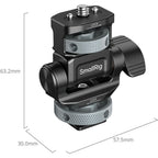 SmallRig 6313 Monitor Support per Horizontal & Vertical Shooting con Cold Shoe Attacco