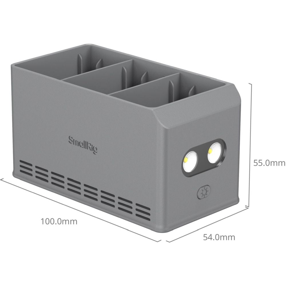 SmallRig 6502 100W Caricabatterie per DJI Mini 5 / 4 / 3 Pro