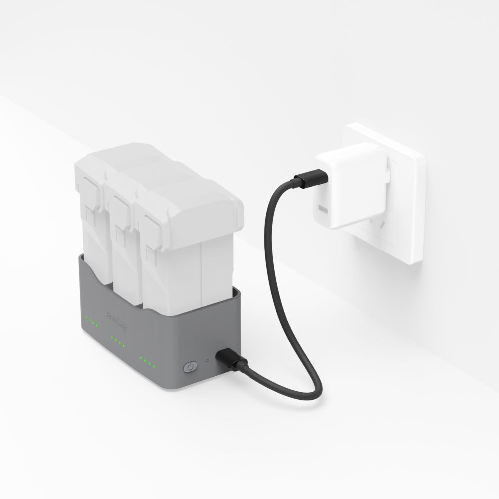 SmallRig 6501 65W Caricabatterie per DJI Mini 5 / 4 / 3 Pro