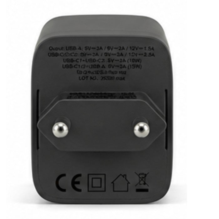 Jupio Triple USB (2C1A) GaN Caricabatterie 65W