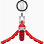 Treppiede flessibile Joby PodZilla Octopus con ventosa PZ01 - Rosso
