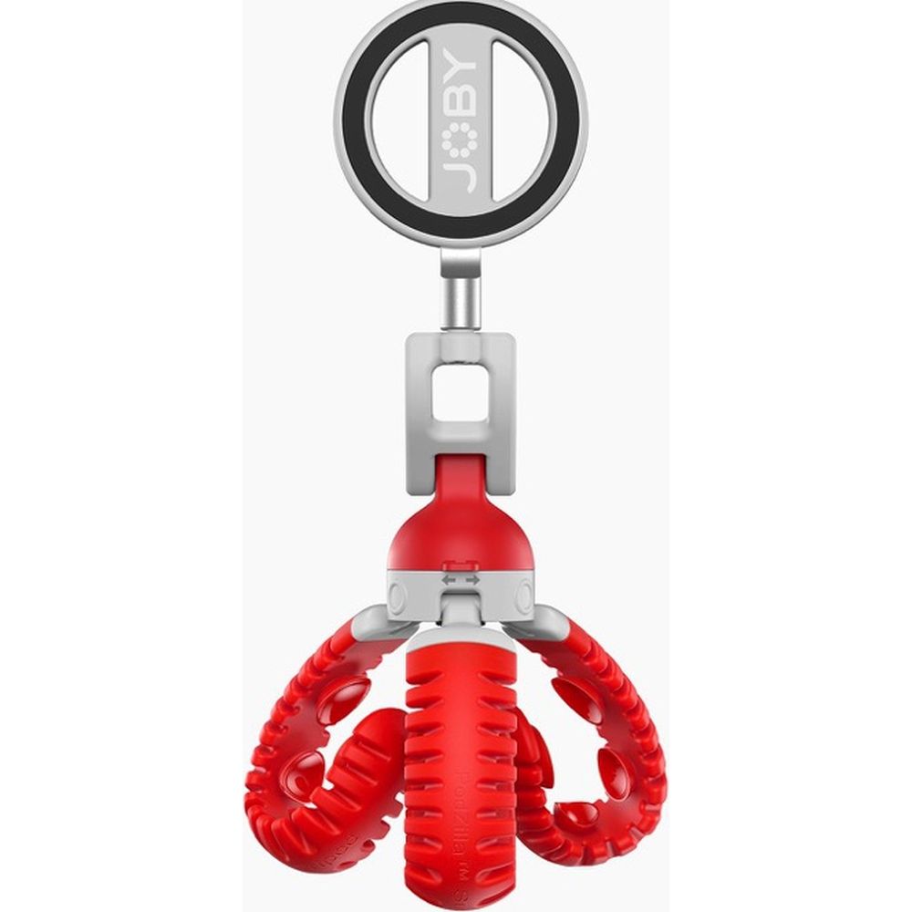 Treppiede flessibile Joby PodZilla Octopus con ventosa PZ01 - Rosso