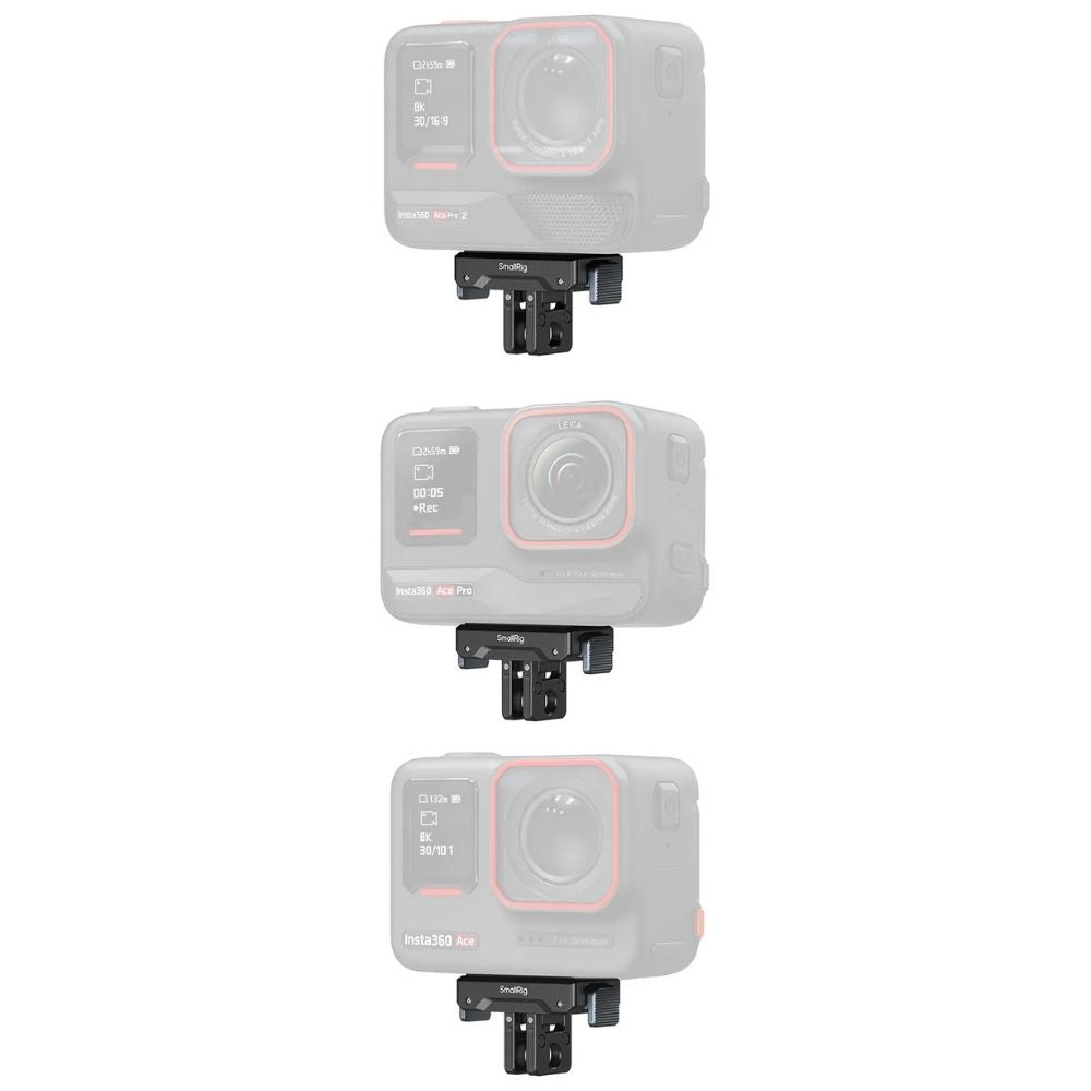 SmallRig 5814B Sgancio rapido Adattatore di montaggio per Insta360 X5 / X4 Air / Ace Pro 2 / Ace Pro / Ace