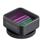 ShiftCam iPhone 16 Pro Custodia Dark Grigio Fabric + LensUltra 1,55x Anamorphic